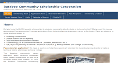 Desktop Screenshot of barabooscholarships.com
